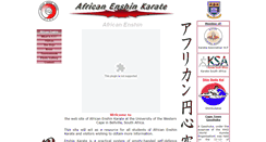 Desktop Screenshot of enshin.co.za